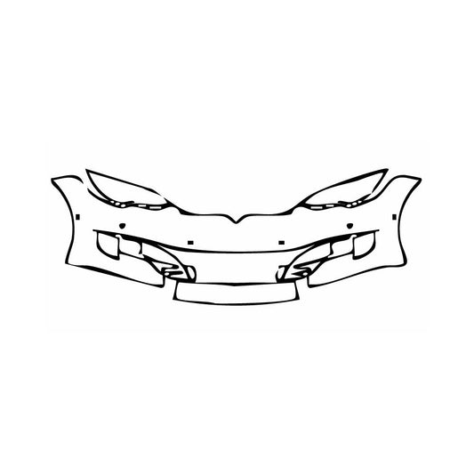 Pre-Cut PPF Tesla Model S 2016 - PPF-Kits