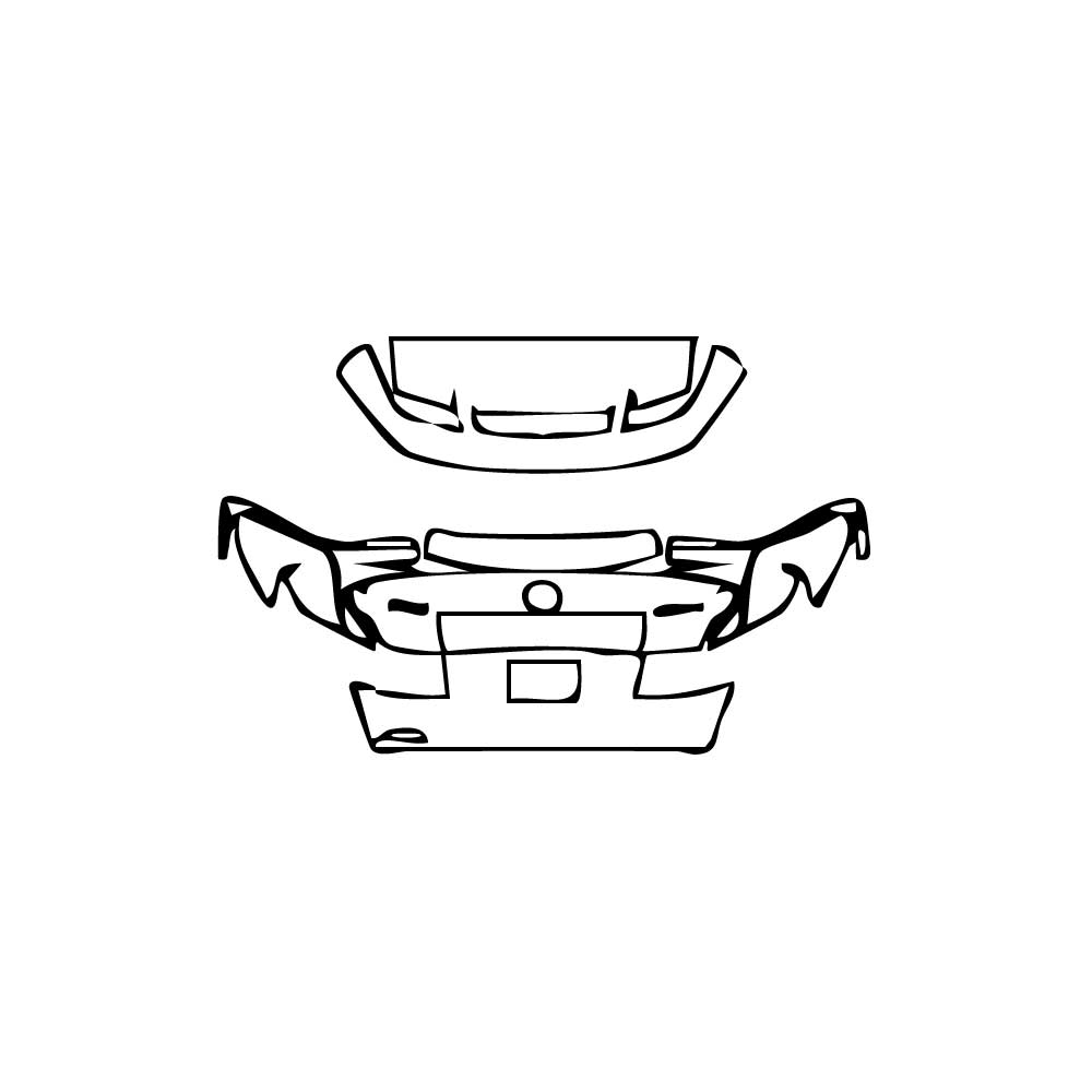 Pre-Cut PPF Toyota C-HR 2018 - PPF-Kits