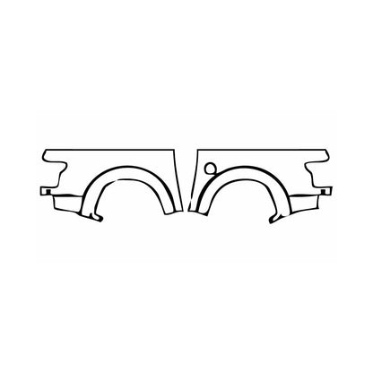 Pre-Cut PPF Ford F-150 Raptor SuperCrew 2017 - PPF-Kits