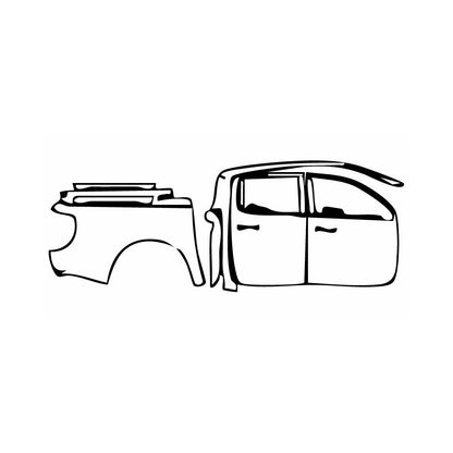 Pre-Cut PPF Ford Ranger (EU) Wildtrak 2016 - PPF-Kits