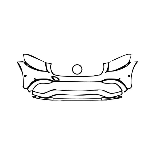 Pre-Cut PPF Mercedes-Benz GLC Coupe AMG GLC63 2018 - PPF-Kits