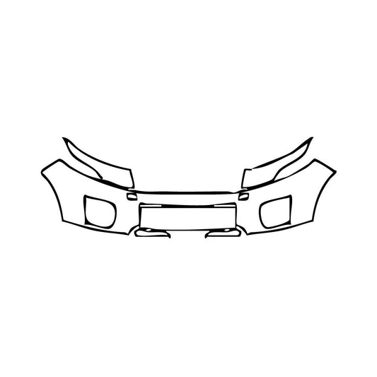Pre-Cut PPF Land Rover Range Rover Evoque 5 Doors Base 2017 - PPF-Kits