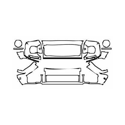 Pre-Cut PPF Mercedes-Benz G Class G500 2016 - PPF-Kits