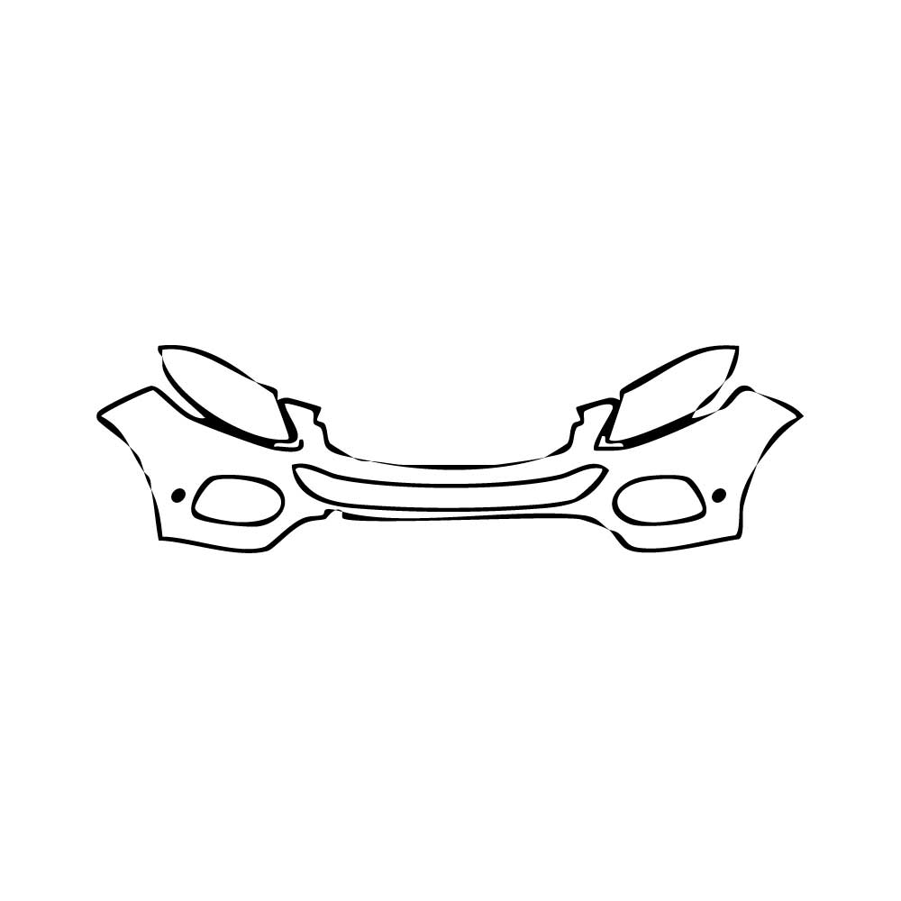 Pre-Cut PPF Mercedes-Benz GLE GLE SUV Base 2016 - PPF-Kits