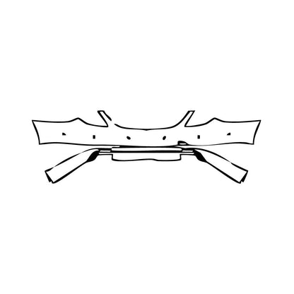 Pre-Cut PPF Mercedes-Benz S Class Sedan Base Extended Wheelbase 2014 - PPF-Kits