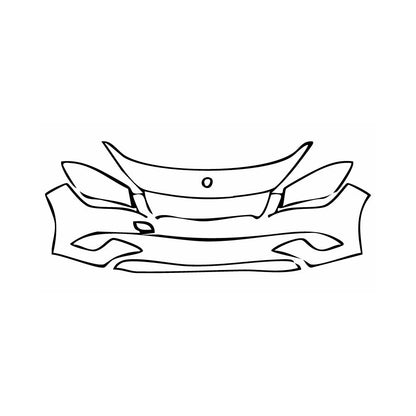 Pre-Cut PPF Mercedes-Benz CLA Coupe Base 2013 - PPF-Kits