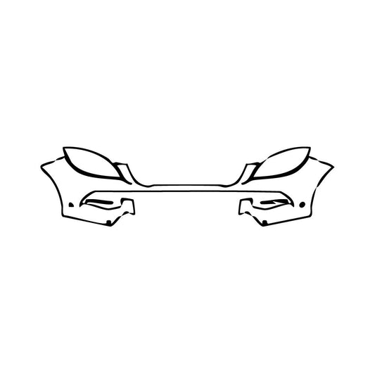 Pre-Cut PPF Mercedes-Benz ML Base 2012 - PPF-Kits