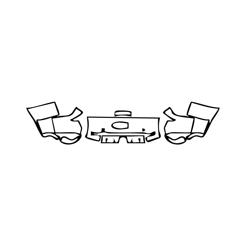 Pre-Cut PPF Toyota FJ Cruiser 2007 - PPF-Kits