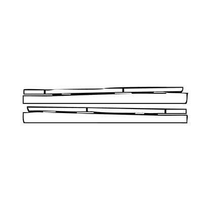 Pre-Cut PPF Mercedes-Benz S Class Sedan Base Extended Wheelbase 2010 - PPF-Kits