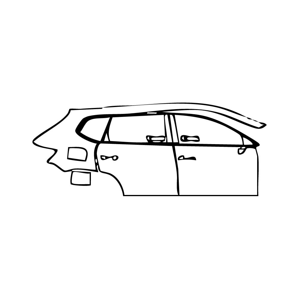 Pre-Cut PPF Volkswagen Taos (US) SE Black 2025 - PPF-Kits