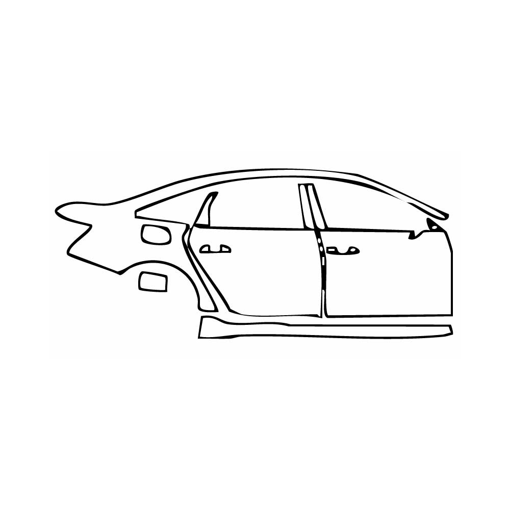 Pre-Cut PPF Audi A6 A6L Base 2025 - PPF-Kits