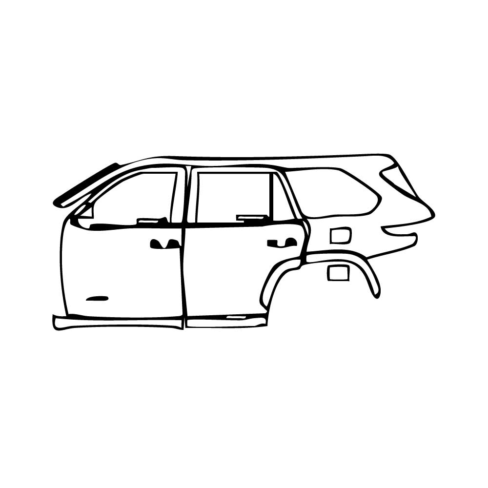 Pre-Cut PPF Toyota Sequoia Limited 2025
