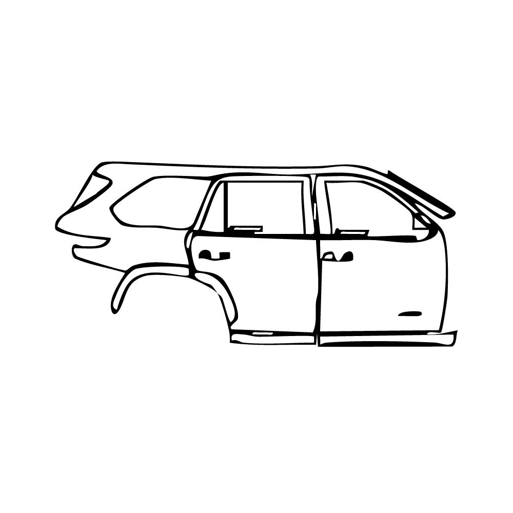 Pre-Cut PPF Toyota Sequoia Limited 2025