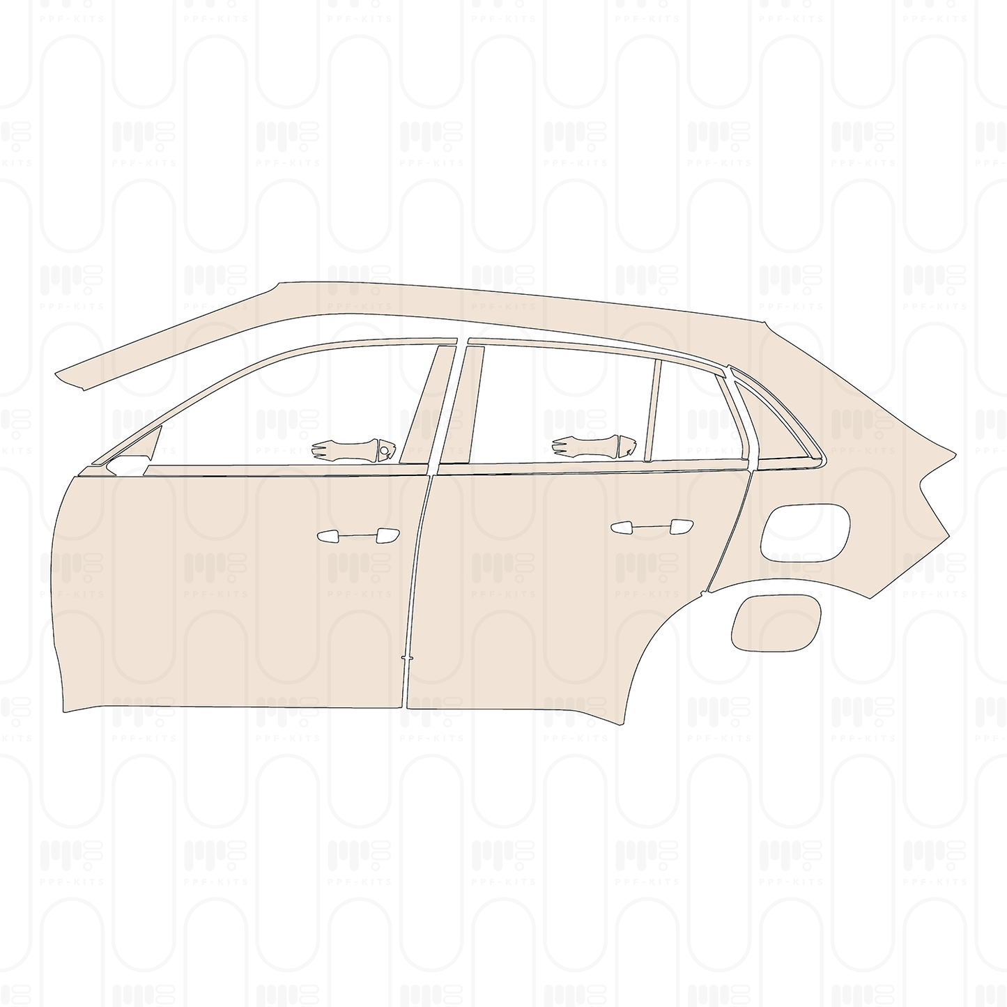 (left) Door+Side Skirt