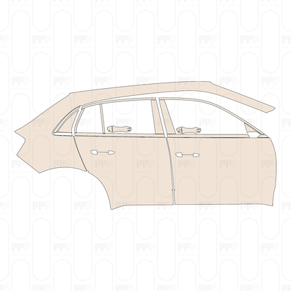 (right) Door+Side Skirt