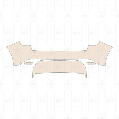 Rear Bumper with 2 PDC (Parking Sensors)