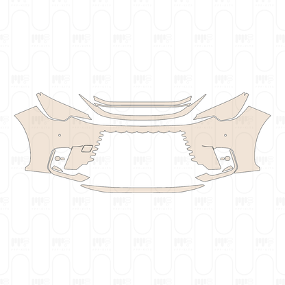 Bumper+Headlamp with 2 PDC (Parking Sensors)