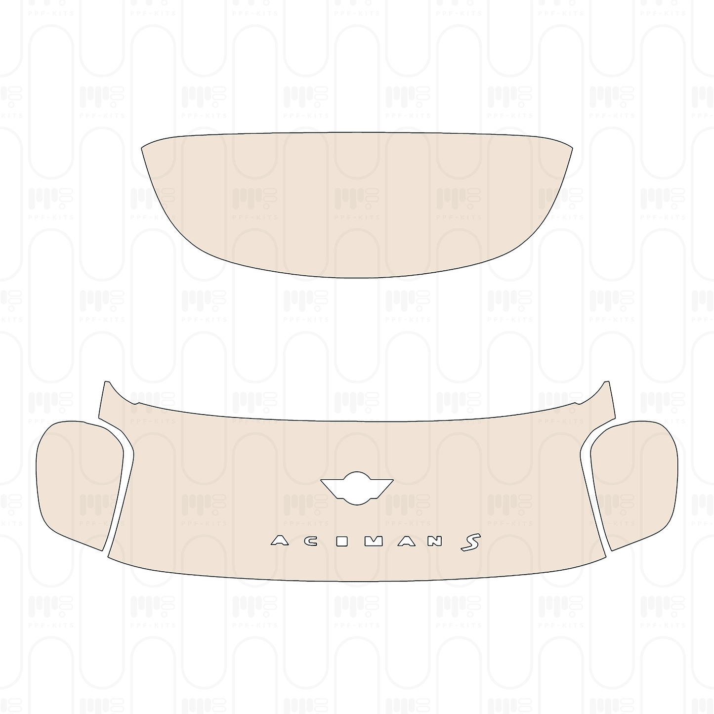 Trunk Lid with ''ACEMAN S'' Emblem