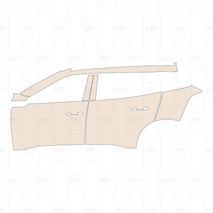 (left) Door+Rear Fender+Side Skirt