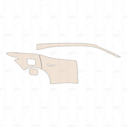 (right) Door+Rear Fender+Side Skirt