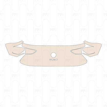 Trunk Lid with "POLO" Emblem