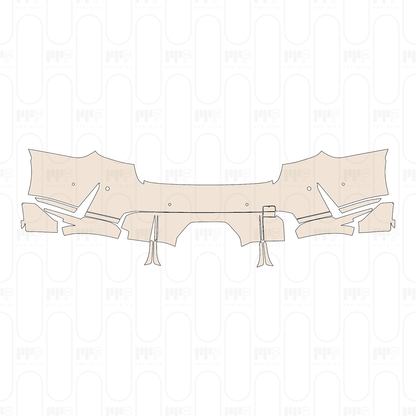 Rear Bumper with M Peformance Package