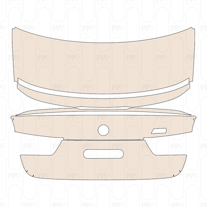 Trunk Lid with "M3 Competition" Emblem