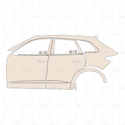 Pre-Cut PPF Audi Q5 Standard Wheelbase S-line 2026