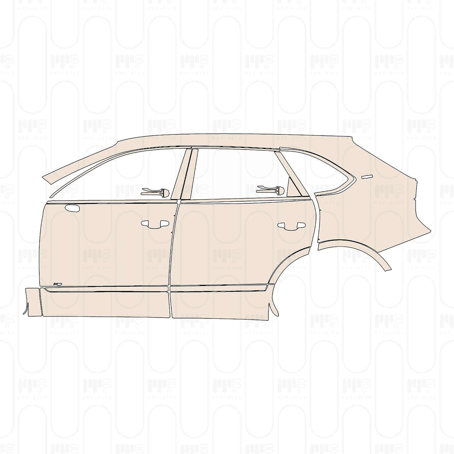Pre-Cut PPF Bentley Bentayga Standard Wheelbase First Edition 2025