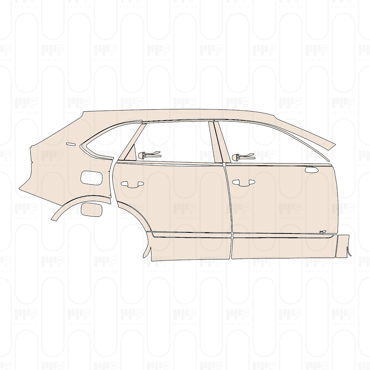 Pre-Cut PPF Bentley Bentayga Standard Wheelbase First Edition 2025
