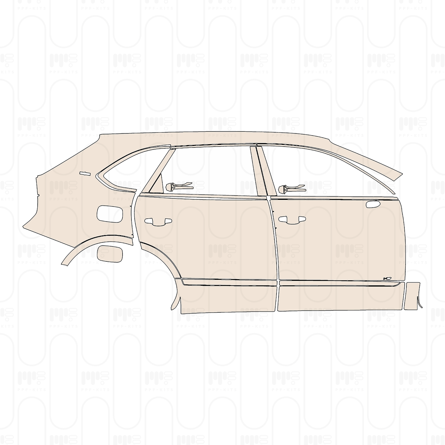Pre-Cut PPF Bentley Bentayga Standard Wheelbase First Edition 2025