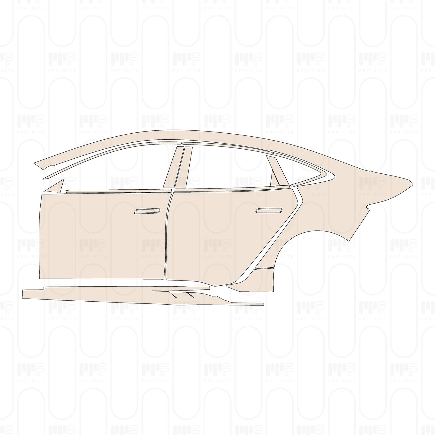 Pre-Cut PPF BYD Seal 2025