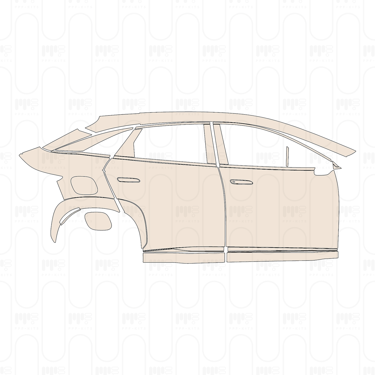 Pre-Cut PPF BYD Sealion 7 EV 2025