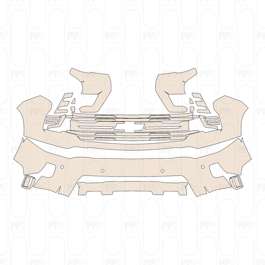 Pre-Cut PPF Chevrolet Silverado HD 2500 HD LTZ 2025