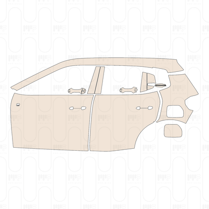 Pre-Cut PPF Citroen ë-C3 (EU) 2025