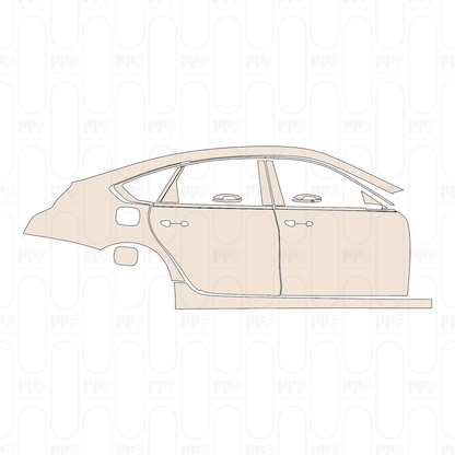 Pre-Cut PPF Cadillac CT6 2025