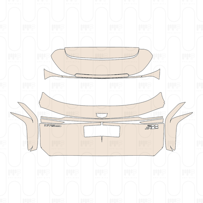 Pre-Cut PPF Cadillac XT5 (CN) 2025
