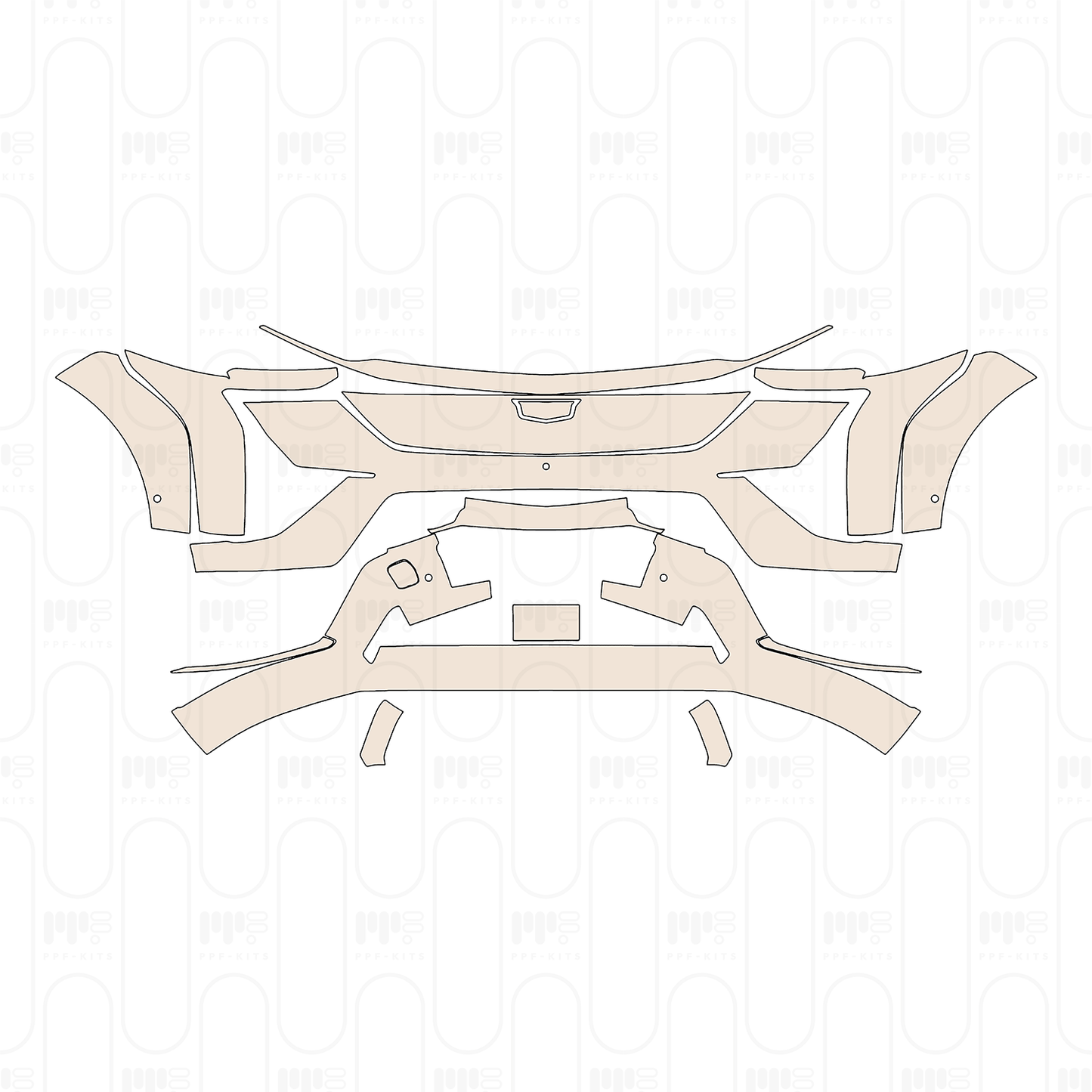 Pre-Cut PPF Cadillac OPTIQ 2026