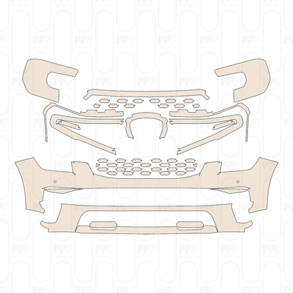 Pre-Cut PPF Ford Everest Sport 2025
