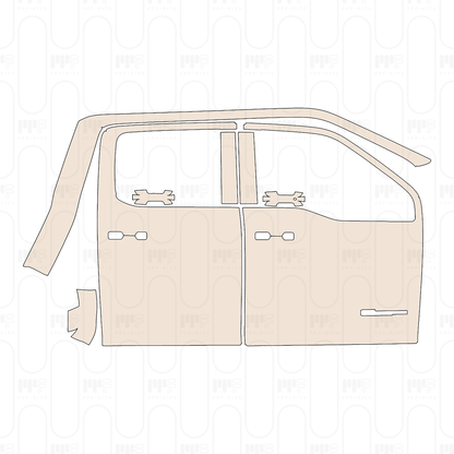 Pre-Cut PPF Ford Super Duty F-450 XLT 2025