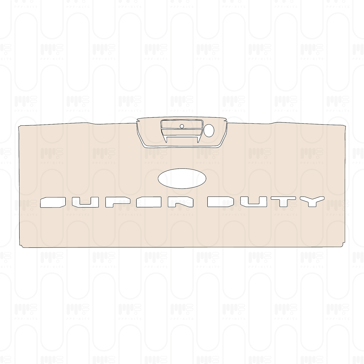 Pre-Cut PPF Ford Super Duty F-350 Crew Cab King Ranch 2025