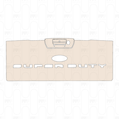 Pre-Cut PPF Ford Super Duty F-350 Crew Cab King Ranch 2025