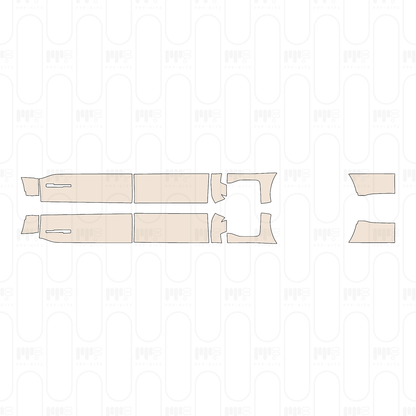 Pre-Cut PPF Ford Super Duty F-250 Crew Cab Limited 2025