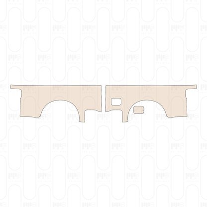 Pre-Cut PPF Ford Super Duty F-250 Crew Cab XLT 2025