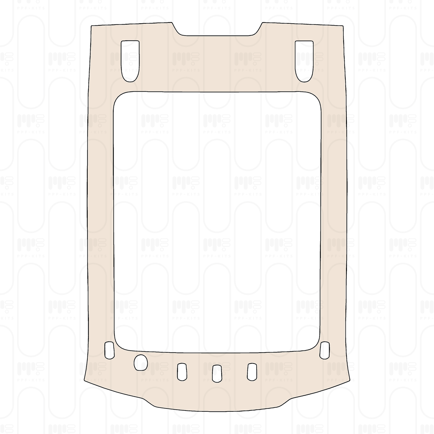 Pre-Cut PPF Ford Super Duty F-450 XLT 2025