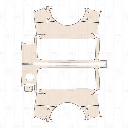 Pre-Cut PPF Ford Super Duty F-450 XLT 2025