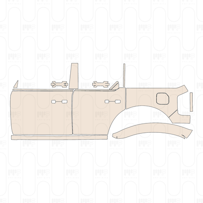 Pre-Cut PPF Ford Bronco 4 Door Big Bend 2025