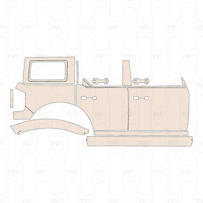 Pre-Cut PPF Ford Bronco 4 Door Badlands 2025