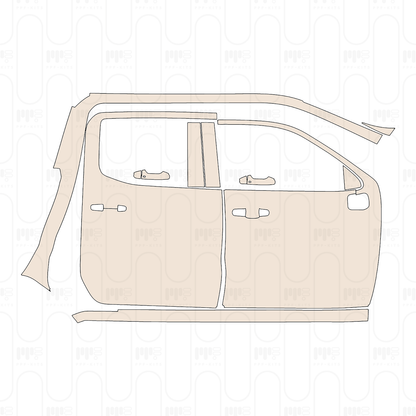 Pre-Cut PPF GMC Sierra 1500 Crew Cab ELEVATION 2026