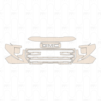 Pre-Cut PPF GMC Sierra 1500 Crew Cab AT4X 2026
